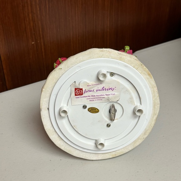 Home Interiors Christmas tree Snowman Reindeer Revolving Musical box - Picture 13 of 14